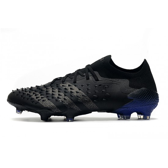 Adidas Predator Freak .1 Low FG Black Football Boots