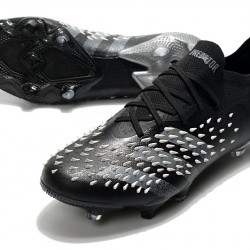 Adidas Predator Freak .1 Low FG Black White Football Boots 
