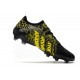 Adidas Predator Freak .1 Low FG Black Yellow Football Boots
