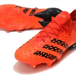 Adidas Predator Freak .1 Low FG Orange Black Football Boots 