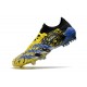 Adidas Predator Freak .1 Low FG Yellow Blue Football Boots