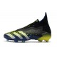 Adidas Predator Freak FG Black Green White High Football Boots