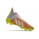 Adidas Predator Freak FG Yellow Green Orange Silver High Football Boots