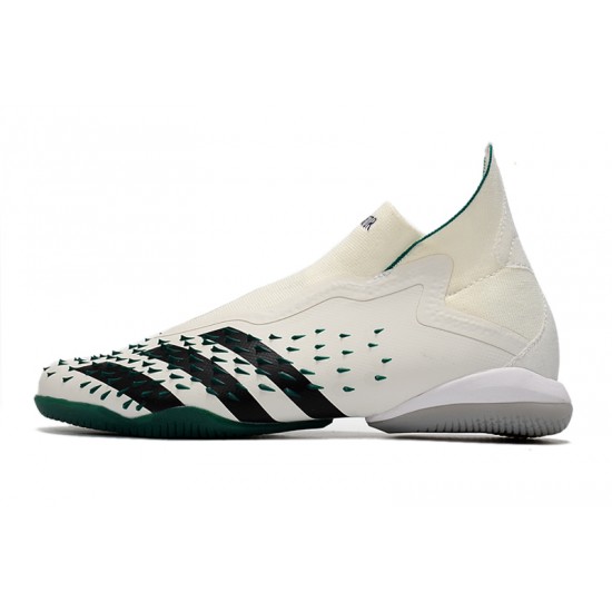 Adidas Predator Freak IC Beige Green High Football Boots