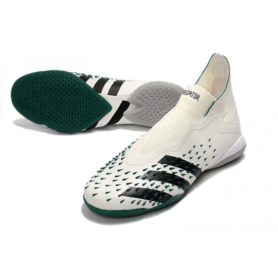 Adidas Predator Freak IC Beige Green High Football Boots