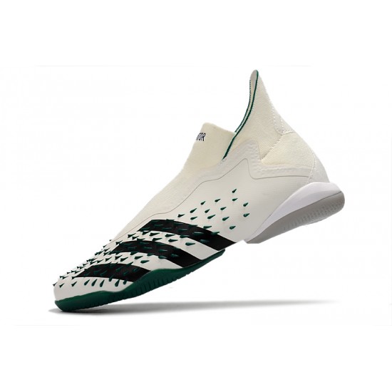 Adidas Predator Freak IC Beige Green High Football Boots