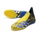 Adidas Predator Freak IC Black Yellow Blue High Football Boots