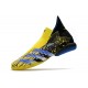 Adidas Predator Freak IC Black Yellow Blue High Football Boots