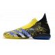 Adidas Predator Freak IC Black Yellow Blue High Football Boots