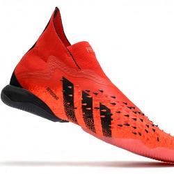 Adidas Predator Freak IC Orange Black High Football Boots 
