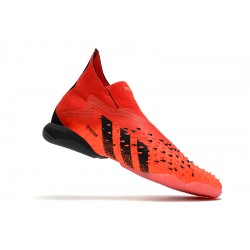 Adidas Predator Freak IC Orange Black High Football Boots 