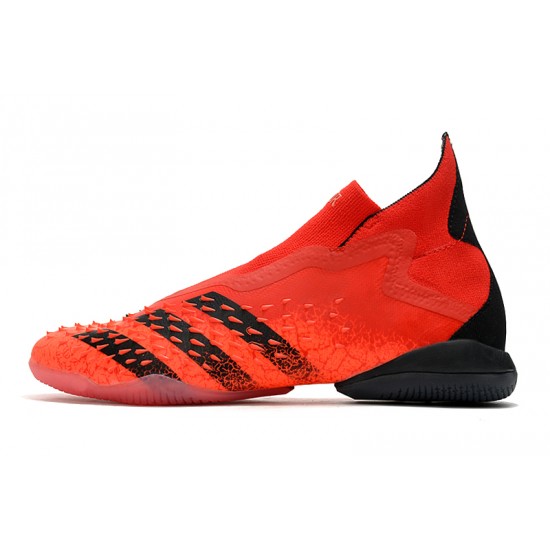 Adidas Predator Freak IC Orange Black High Football Boots
