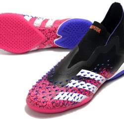 Adidas Predator Freak IC Peach Black Silver High Football Boots 