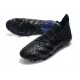 Adidas Predator Freak.1 FG All Black Silver Low Football Boots
