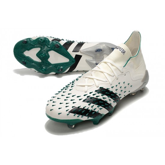 Adidas Predator Freak.1 FG Beige Green Low Football Boots