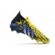 Adidas Predator Freak.1 FG Black Yellow Blue Low Football Boots