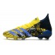 Adidas Predator Freak.1 FG Black Yellow Blue Low Football Boots