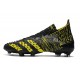 Adidas Predator Freak.1 FG Black Yellow Low Football Boots