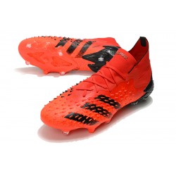 Adidas Predator Freak.1 FG Orange Black Low Football Boots 