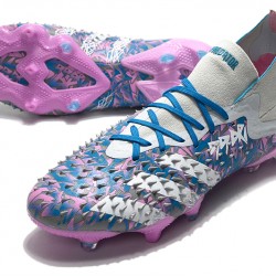 Adidas Predator Freak.1 FG Purple Silver Blue Low Football Boots 