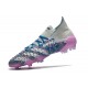 Adidas Predator Freak.1 FG Purple Silver Blue Low Football Boots