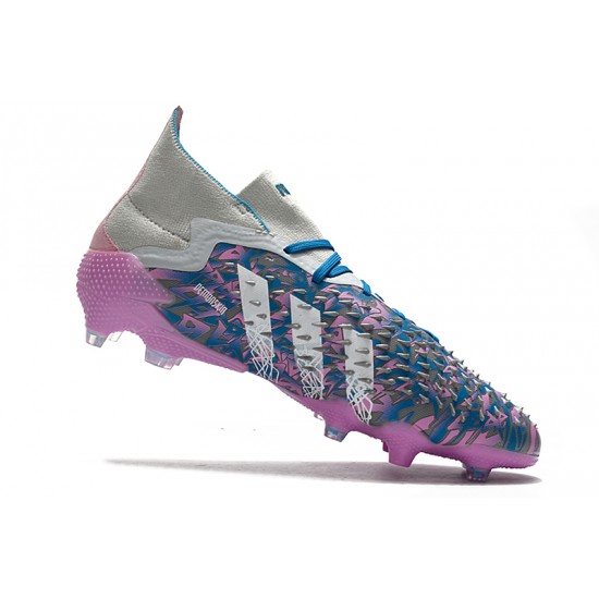 Adidas Predator Freak.1 FG Purple Silver Blue Low Football Boots