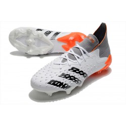 Adidas Predator Freak.1 FG White Orange Silver Black Low Football Boots 