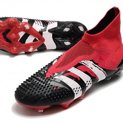 Adidas Predator Mutator 20 FG Black Red White High Football Boots 