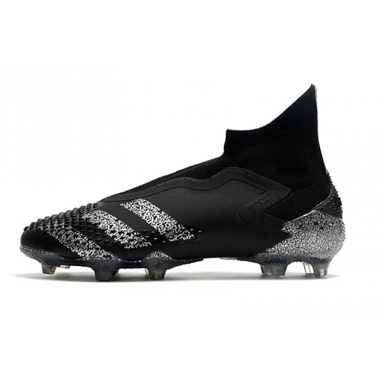 Adidas Predator Mutator 20 FG Black Silver High Football Boots