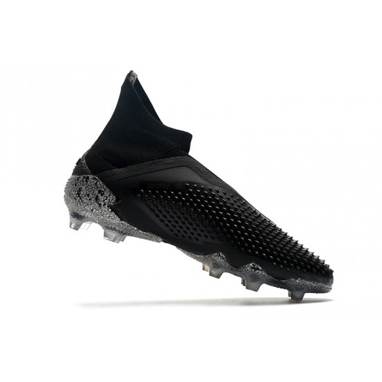 Adidas Predator Mutator 20 FG Black Silver High Football Boots