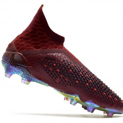 Adidas Predator Mutator 20 FG Black Win-Red Gold Football Boots 