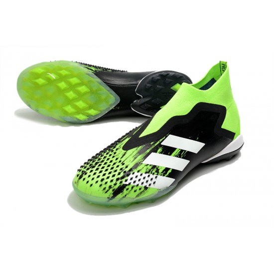 Adidas Predator Mutator 20 TF Black White Green Football Boots