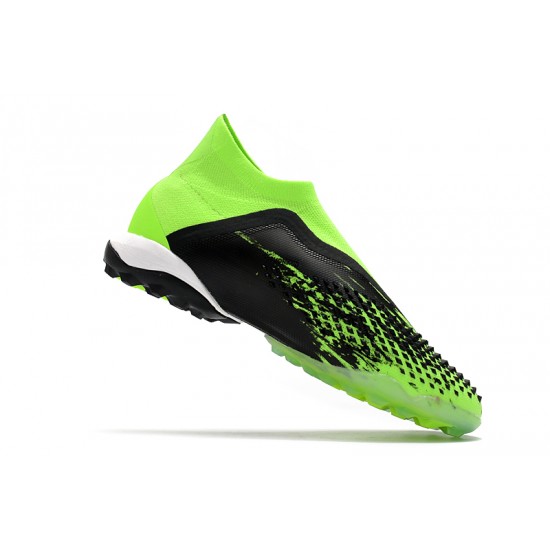 Adidas Predator Mutator 20 TF Black White Green Football Boots