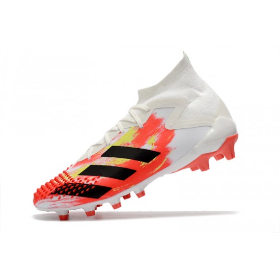 Adidas Predator Mutator 20.1 AG Beige White Black Orange Football Boots
