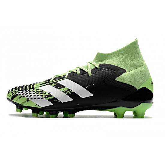 Adidas Predator Mutator 20.1 AG Black White Green Football Boots