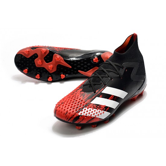 Adidas Predator Mutator 20.1 AG Black White Orange Football Boots