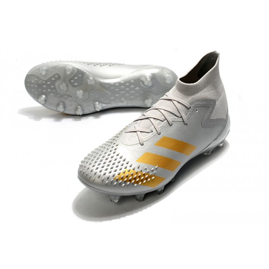 Adidas Predator Mutator 20.1 AG Silver Grey Gold Football Boots