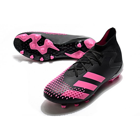 Adidas Predator Mutator 20.1 High AG Black Pink Football Boots