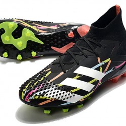 Adidas Predator Mutator 20.1 High AG Black White Orange Green Football Boots 