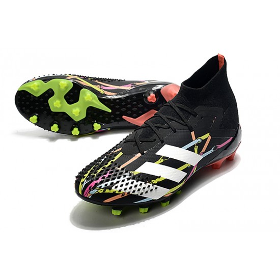 Adidas Predator Mutator 20.1 High AG Black White Orange Green Football Boots