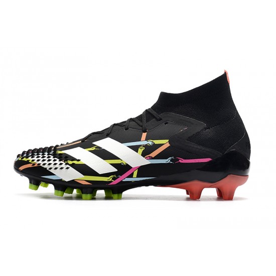 Adidas Predator Mutator 20.1 High AG Black White Orange Green Football Boots