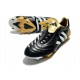 Adidas Predator Pulse Low FG UCL Black Yellow White Football Boots