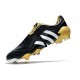 Adidas Predator Pulse Low FG UCL Black Yellow White Football Boots