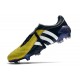 Adidas Predator Pulse Low FG UCL Gold Black White Football Boots