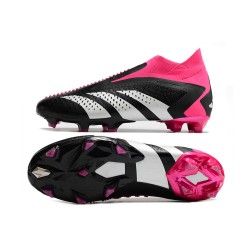 Adidas Predator Accuracy Paul Pogba .1 High FG White Black Peach Football Boots 