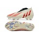 Adidas Predator Edge High FG Beige Red Black Football Boots