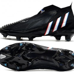 Adidas Predator Edge High FG Black White Football Boots 