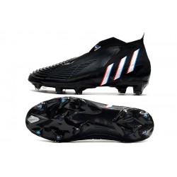 Adidas Predator Edge High FG Black White Football Boots 