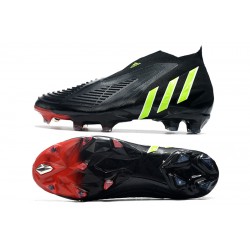 Adidas Predator Edge High FG Green Black Red Football Boots 