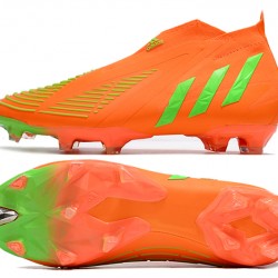 Adidas Predator Edge High FG Orange Green Football Boots 